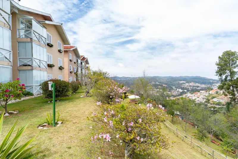 Apartamento Sobre As Nuvens: área externa, em Campos do Jordão