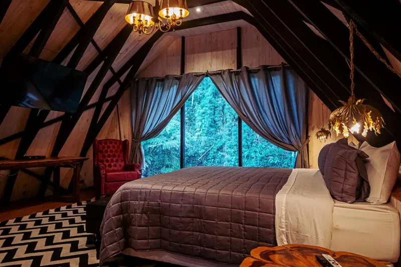 Quarto em Art BBQ Lodge (Campos do Jordão)