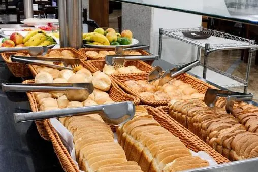 Café da manhã e refeições em Basilica Palace Hotel (Aparecida)