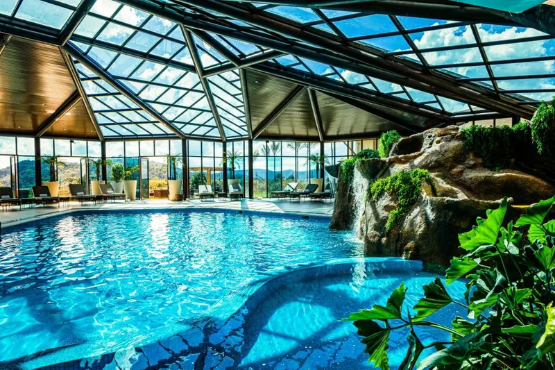 Bendito Cacao Resort & Spa: piscina, em Campos do Jordão