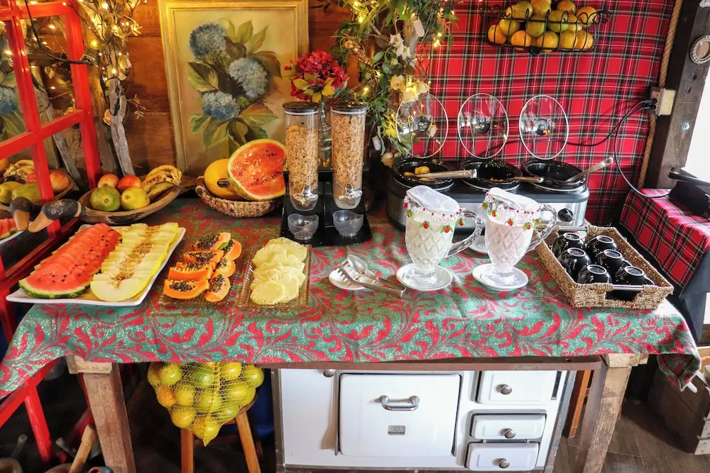 Café da manhã e refeições em Campos do Jordão Suítes (Campos do Jordão)