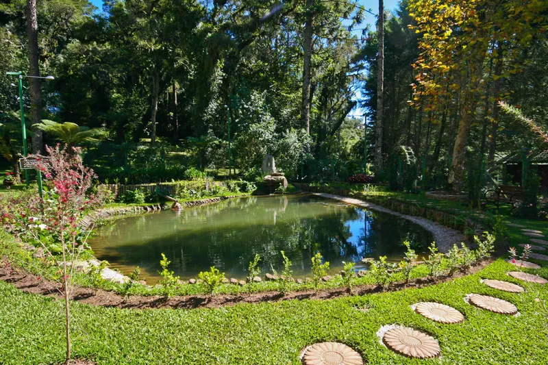 Campos dos Holandeses Pousada: área externa, em Campos do Jordão