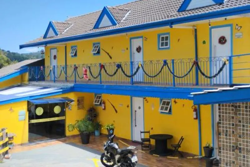 Cantinho Da Mi: fachada, em Campos do Jordão