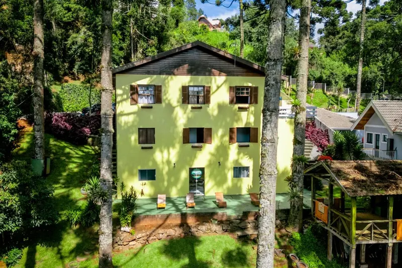 Casa de Campos Guest House: fachada, em Campos do Jordão