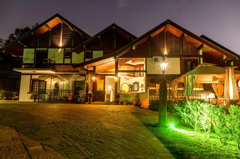 Casablanca Hotel Boutique: fachada, em Campos do Jordão