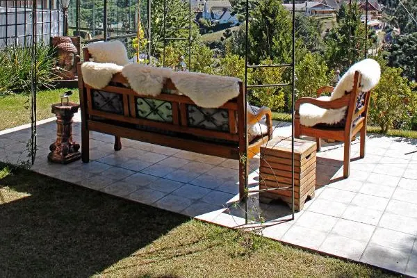 Casablanca Hotel Boutique: área externa, em Campos do Jordão