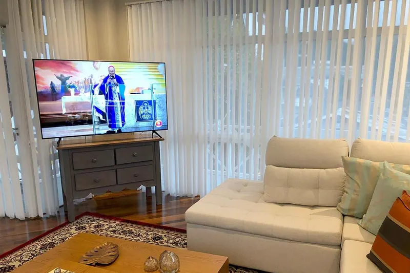 Center Suiço Flat: área comum, em Campos do Jordão