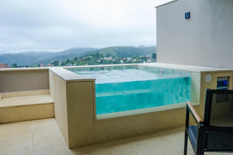 Chris Wellness Resort Hotel: piscina, em Campos do Jordão