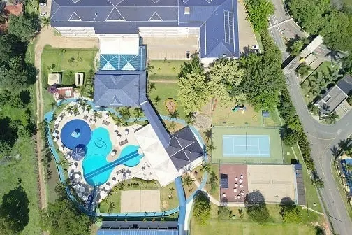 Colonial Plaza Hotel Pinda: área externa, em Pindamonhangaba