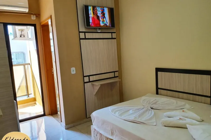 Quarto em Eldorado Palace Hotel Aparecida (Aparecida)