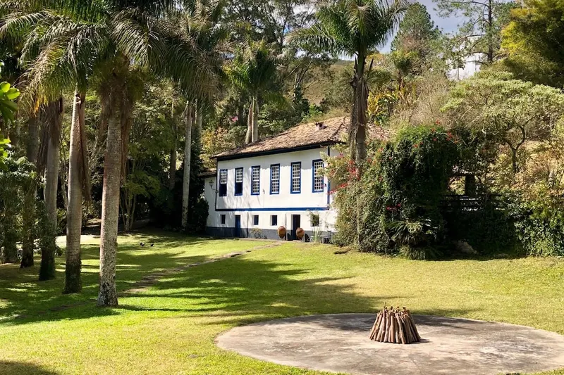 Fazenda Catucaba: fachada, em São Luiz do Paraitinga
