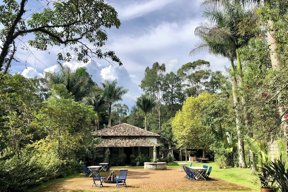 Fazenda Catucaba: fachada, em São Luiz do Paraitinga