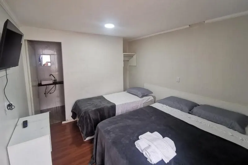 Flat E Suíte Campos By Concavus: quarto, em Campos do Jordão