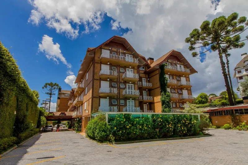Flat Hotel Palazzo Reale: fachada, em Campos do Jordão