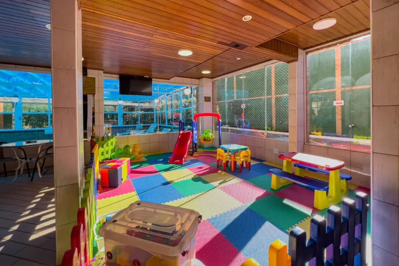 Espaço para crianças em Flat Hotel Palazzo Reale (Campos do Jordão)