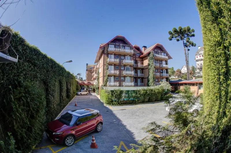 Flat Hotel Palazzo Reale: fachada, em Campos do Jordão