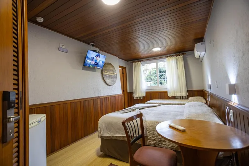 Quarto em Flat Hotel Palazzo Reale (Campos do Jordão)