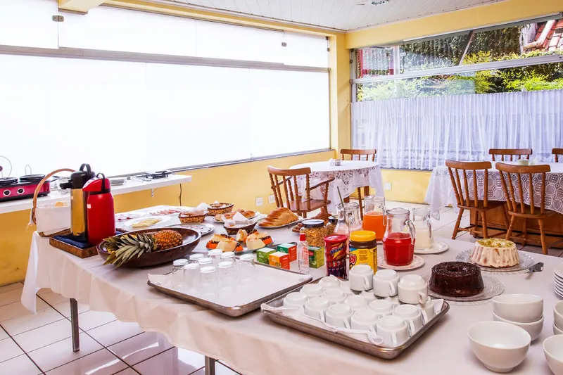 Café da manhã e refeições em Grand Residences Pousadas (Campos do Jordão)