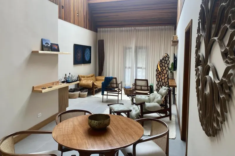 Hotel Boutique Quebra-Noz Conforto e Natureza: área comum, em Campos do Jordão