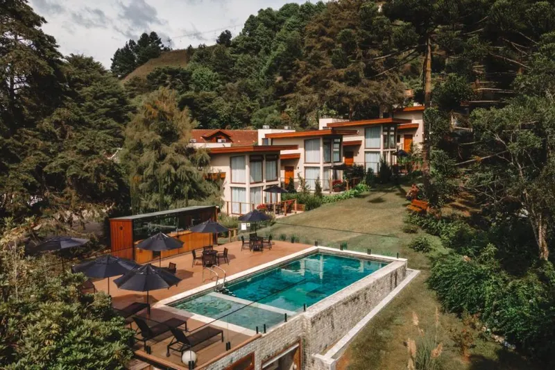 Hotel Boutique Quebra-Noz Conforto e Natureza: fachada, em Campos do Jordão