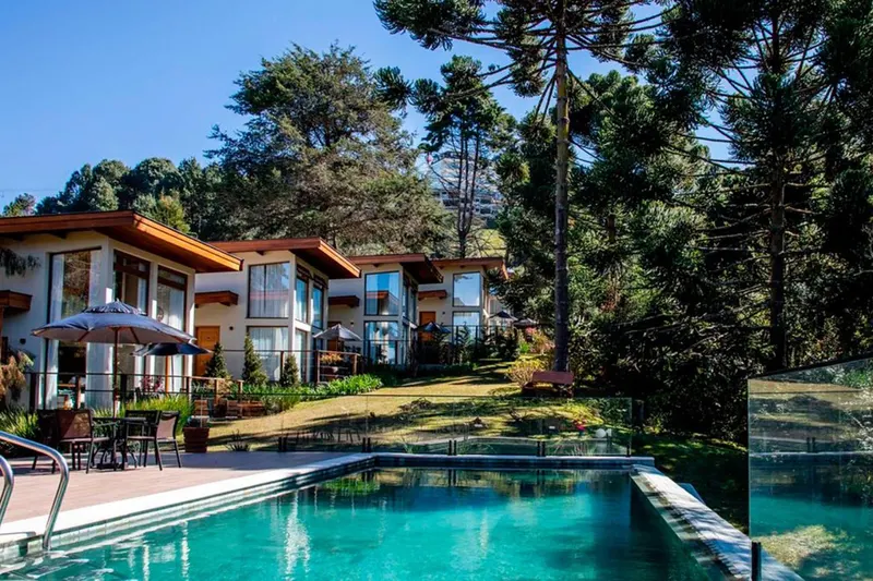 Hotel Boutique Quebra-Noz Conforto e Natureza: fachada, em Campos do Jordão