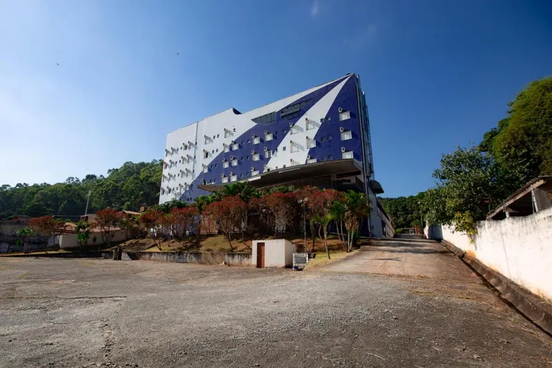 Hotel Caminho do Rosario: fachada, em Aparecida