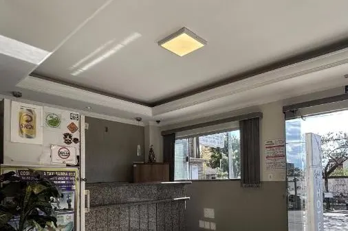 Hotel Capital da Fé: área comum, em Aparecida