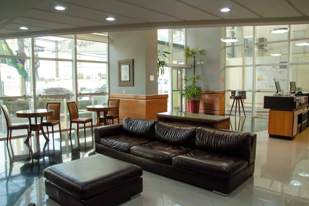 Hotel City Hall: área comum, em São José dos Campos