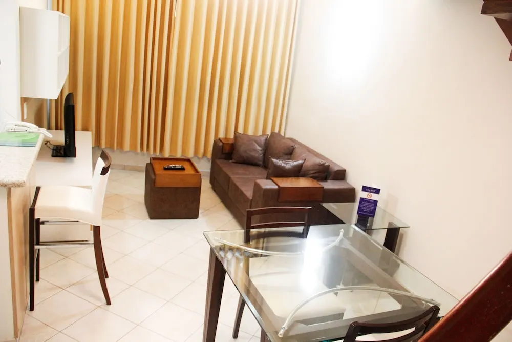 Hotel City Hall: área comum, em São José dos Campos