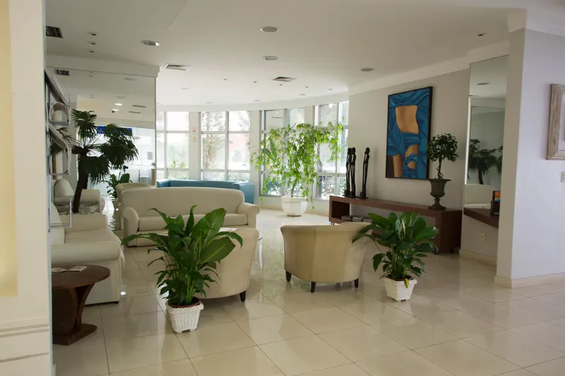 Hotel Di Giulio: área comum, em São José dos Campos