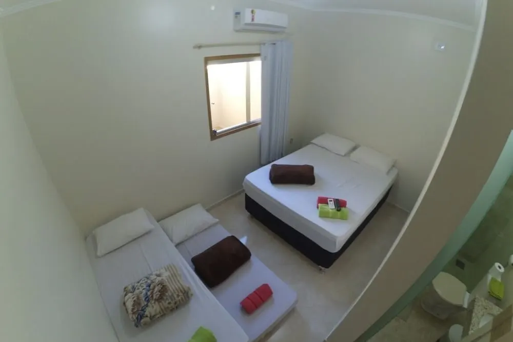 Hotel e Pousada Santa Cruz: quarto, em Aparecida