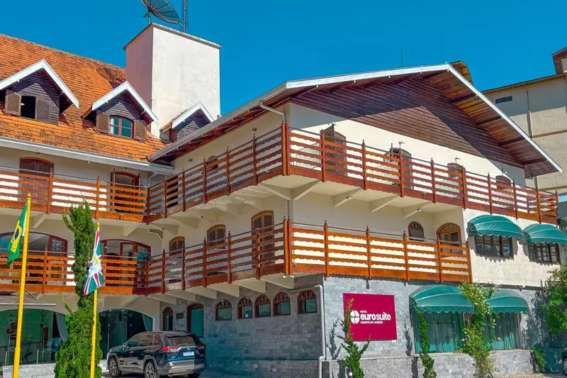 Hotel Euro Suíte Campos do Jordão: fachada, em Campos do Jordão