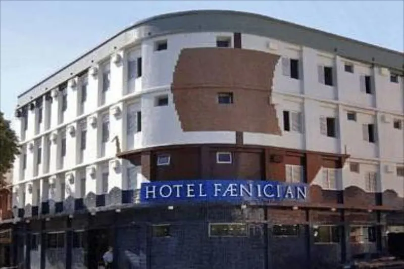 Hotel Faenician: fachada, em Aparecida