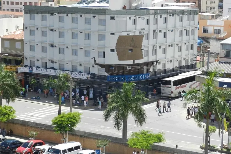 Hotel Faenician: fachada, em Aparecida