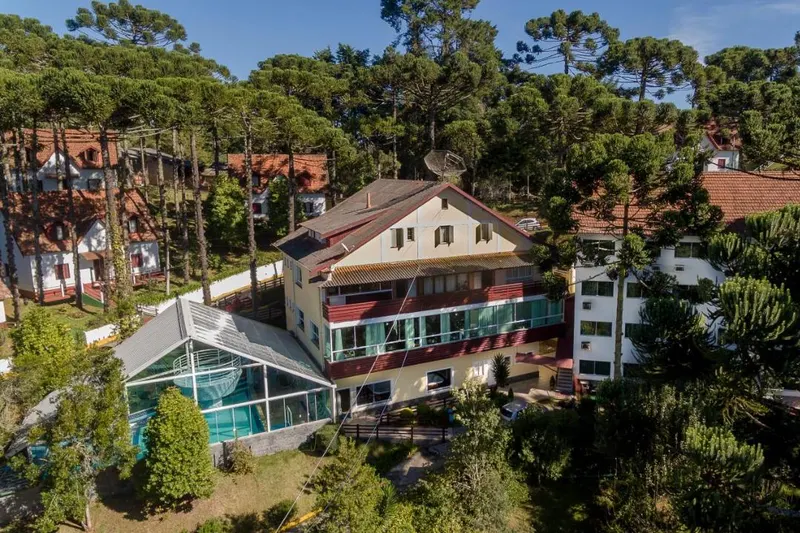 Hotel Fazenda Golden Park Campos do Jordão: fachada, em Campos do Jordão