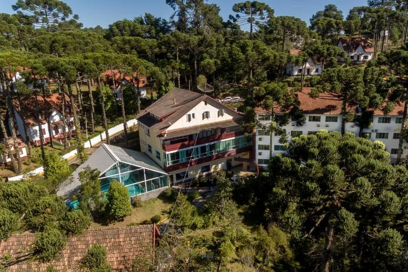 Hotel Fazenda Golden Park Campos do Jordão: fachada, em Campos do Jordão