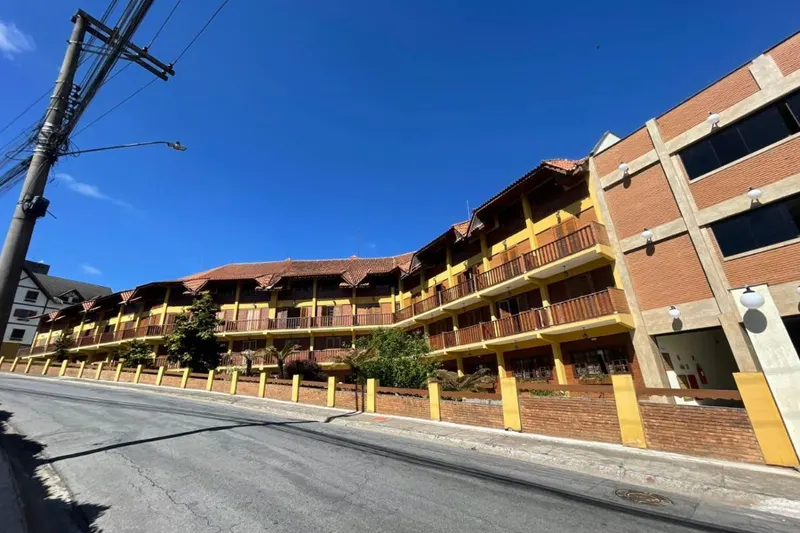 Hotel Garnier: fachada, em Campos do Jordão