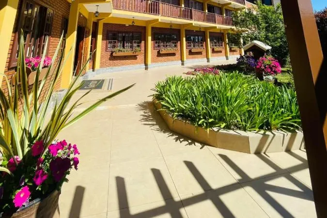 Hotel Garnier: fachada, em Campos do Jordão
