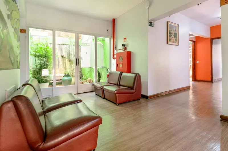 Hotel Geneve: área comum, em Campos do Jordão