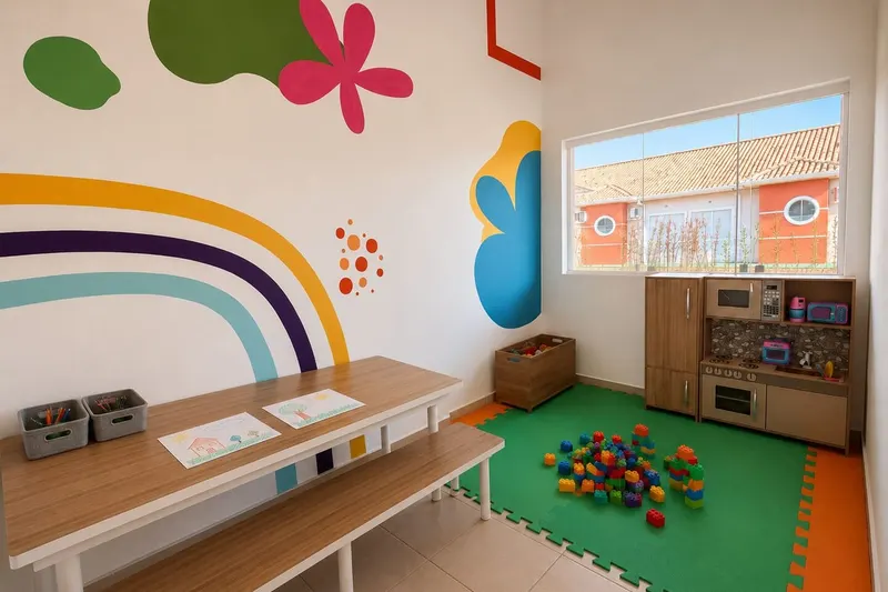 Espaço para crianças em Hotel Gran Carlo (Taubaté)