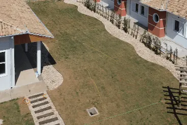 Hotel Gran Carlo: área externa, em Taubaté