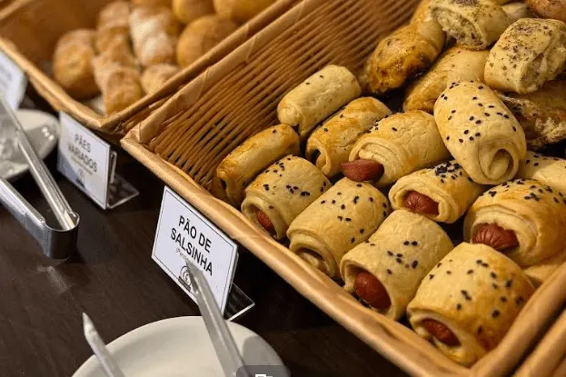 Café da manhã e refeições em Hotel Gran Carlo (Taubaté)