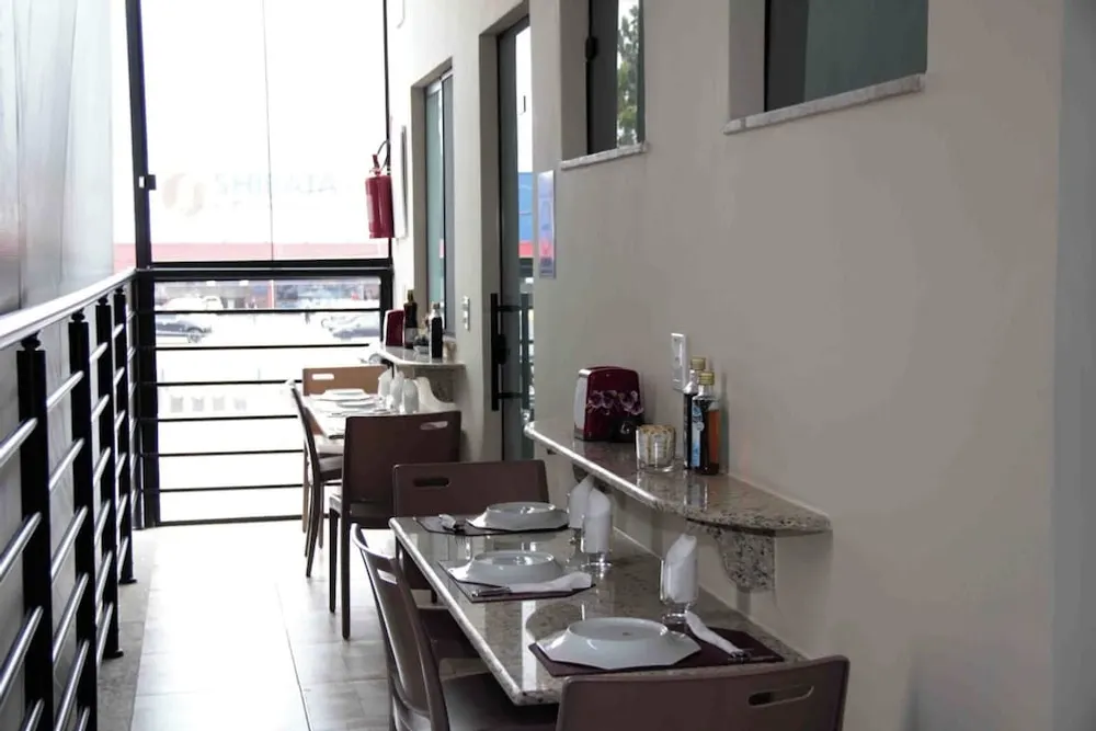 Café da manhã e refeições em Hotel Malbec (Aparecida)