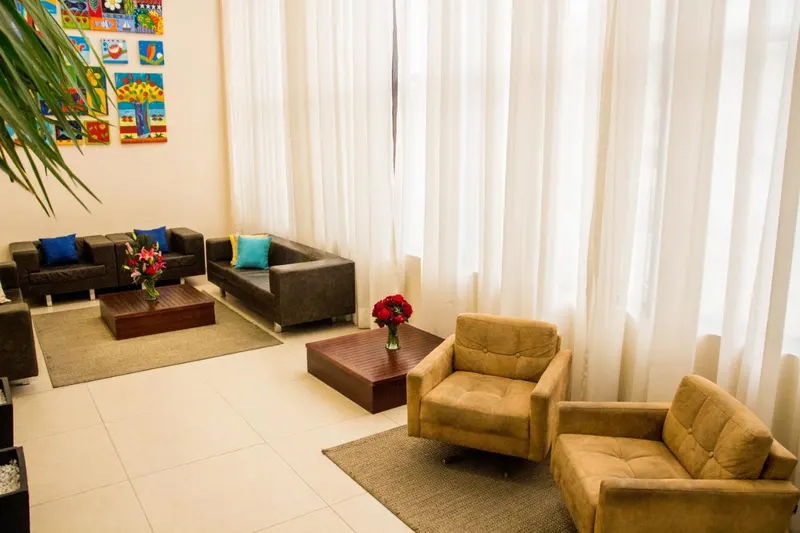 Hotel Maruá: área comum, em São José dos Campos