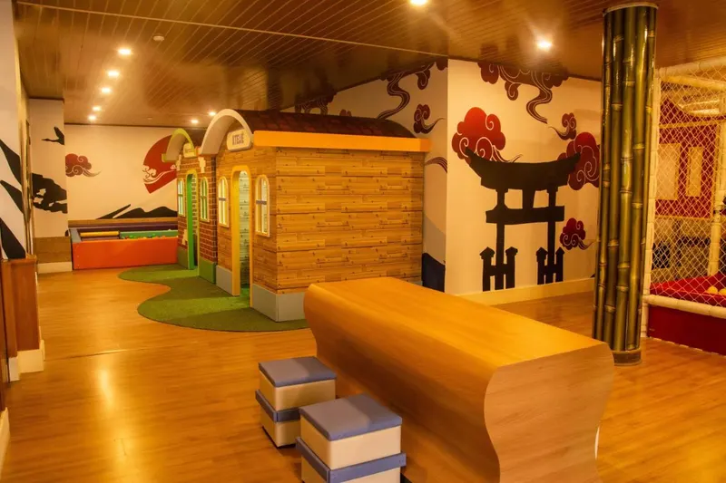Espaço para crianças em Hotel Matsubara (Campos do Jordão)