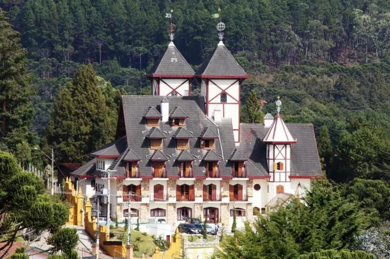 Hotel Nacional Inn Campos do Jordão: fachada, em Campos do Jordão