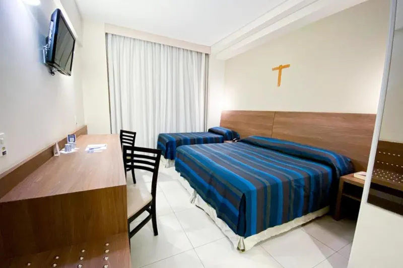 Quarto em Hotel Rainha do Brasil (Aparecida)