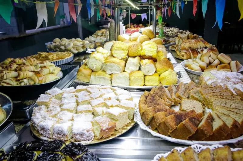 Café da manhã e refeições em Hotel San Rafain (Aparecida)