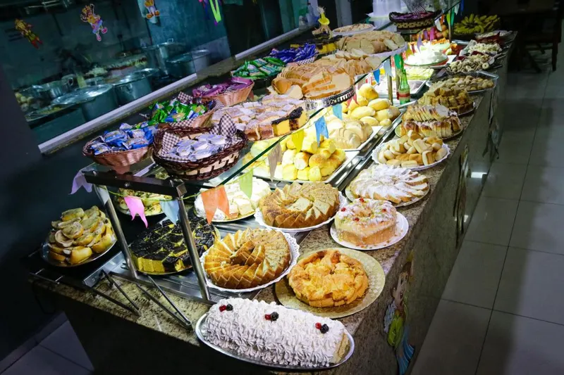 Café da manhã e refeições em Hotel San Rafain (Aparecida)