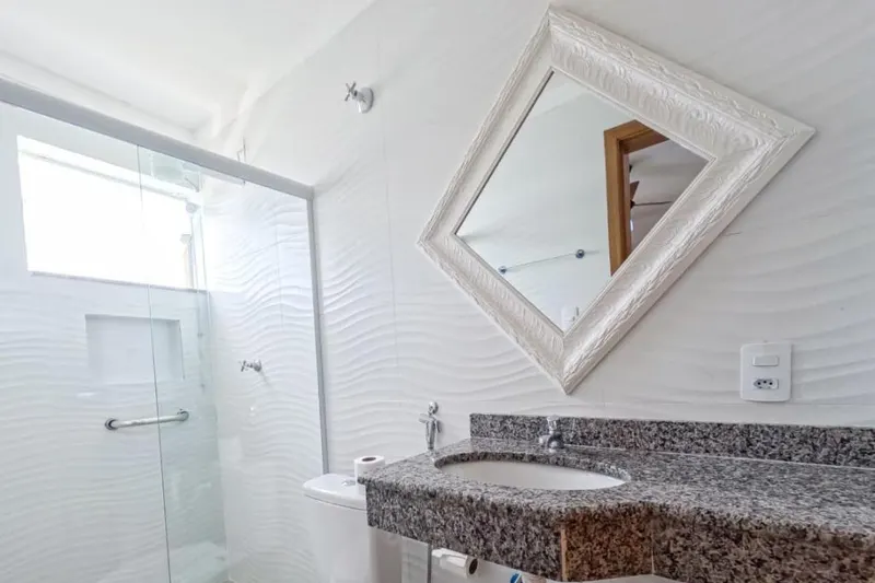 Banheiro em Hotel Santo Afonso (Aparecida)
